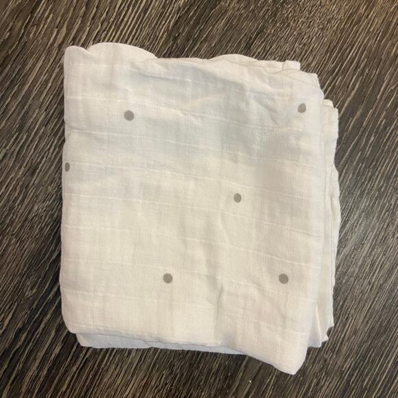 IKEA RODHAKE Baby Blankets (3) Red White Stripe Scalloped Edges Bunny Blankets - Picture 3 of 7